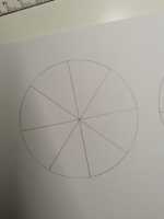 把一个圆形平均分成4份4种方法